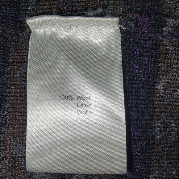 Krimson Klover Wool Fair Isle Print Long Sleeve Sweater Dress Medium - Picture 6 of 7